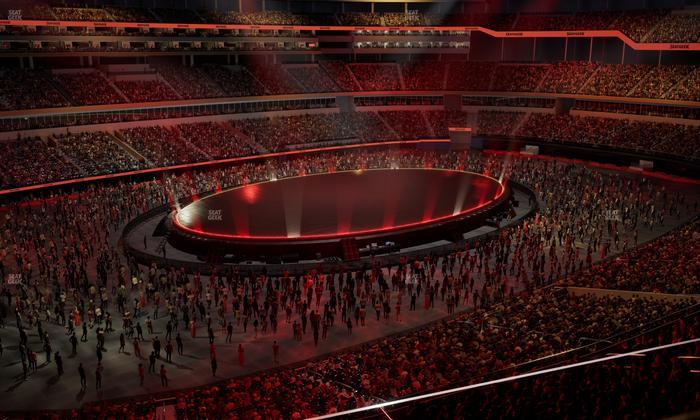 SoFi Stadium - Section Level 4 East Suite 1 Seat View