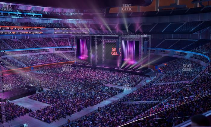 SoFi Stadium - Section Level 4 East Suite 1 Seat View