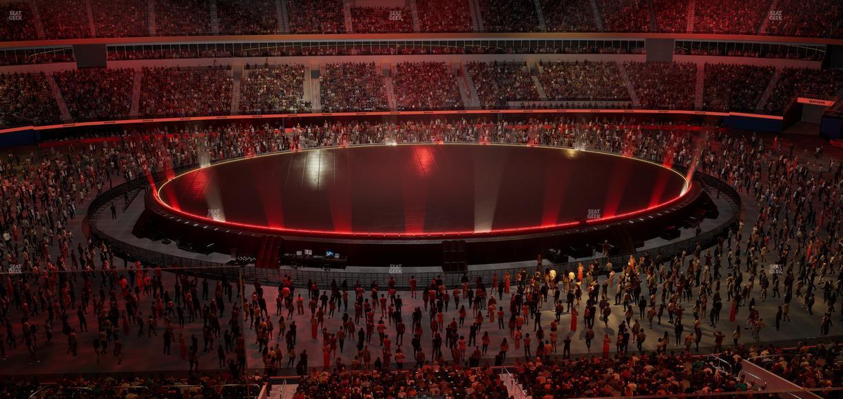 SoFi Stadium - Section Level 4 East Suite 10 Seat View