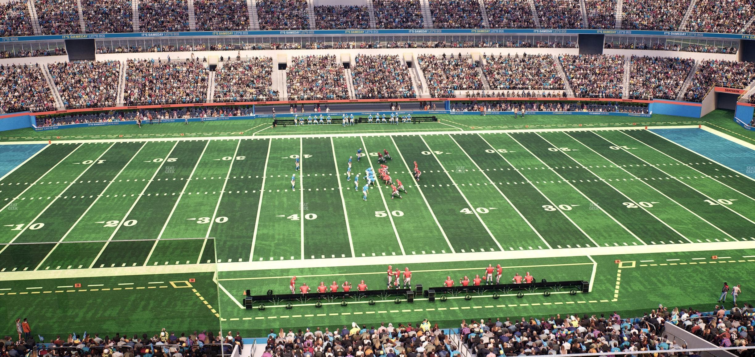 SoFi Stadium - Section Level 4 East Suite 10 Seat View