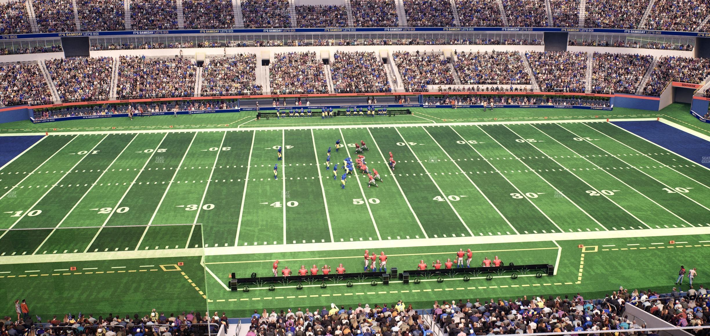 SoFi Stadium - Section Level 4 East Suite 10 Seat View