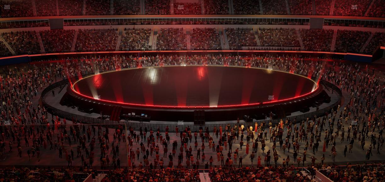 SoFi Stadium - Section Level 4 East Suite 11 Seat View