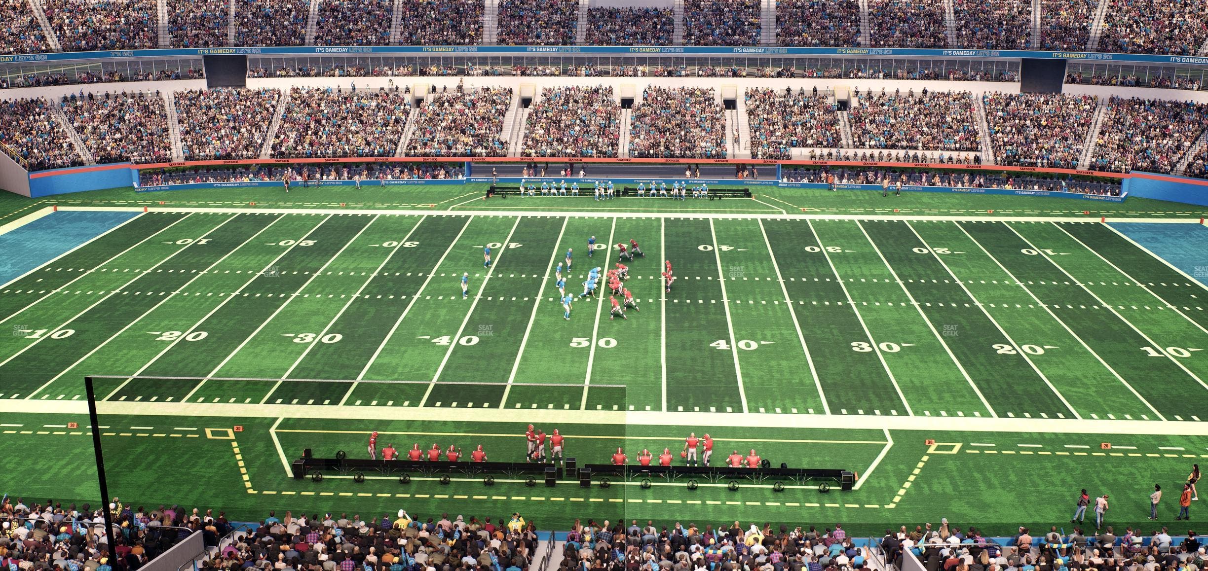 SoFi Stadium - Section Level 4 East Suite 12 Seat View