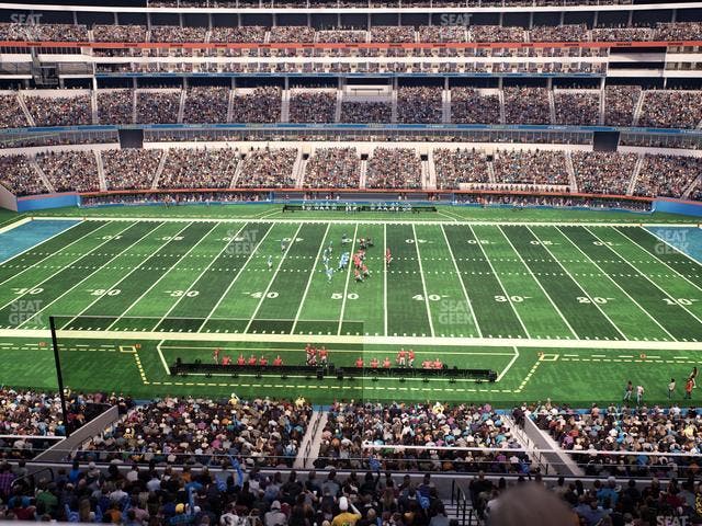 SoFi Stadium - Section Level 4 East Suite 12 Seat View