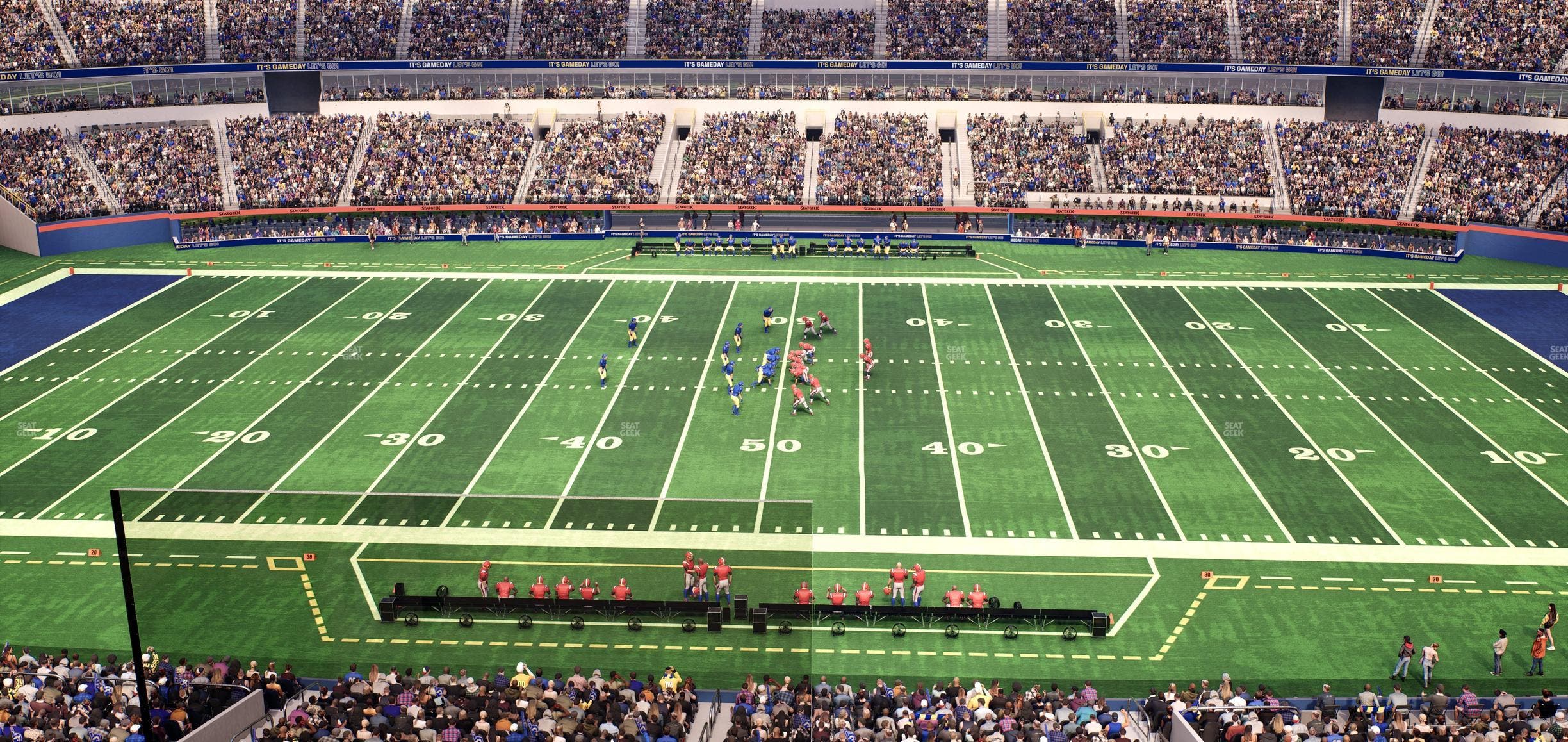 SoFi Stadium - Section Level 4 East Suite 12 Seat View