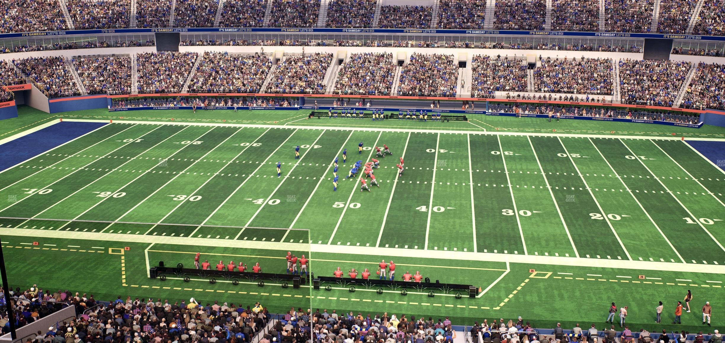 SoFi Stadium - Section Level 4 East Suite 13 Seat View