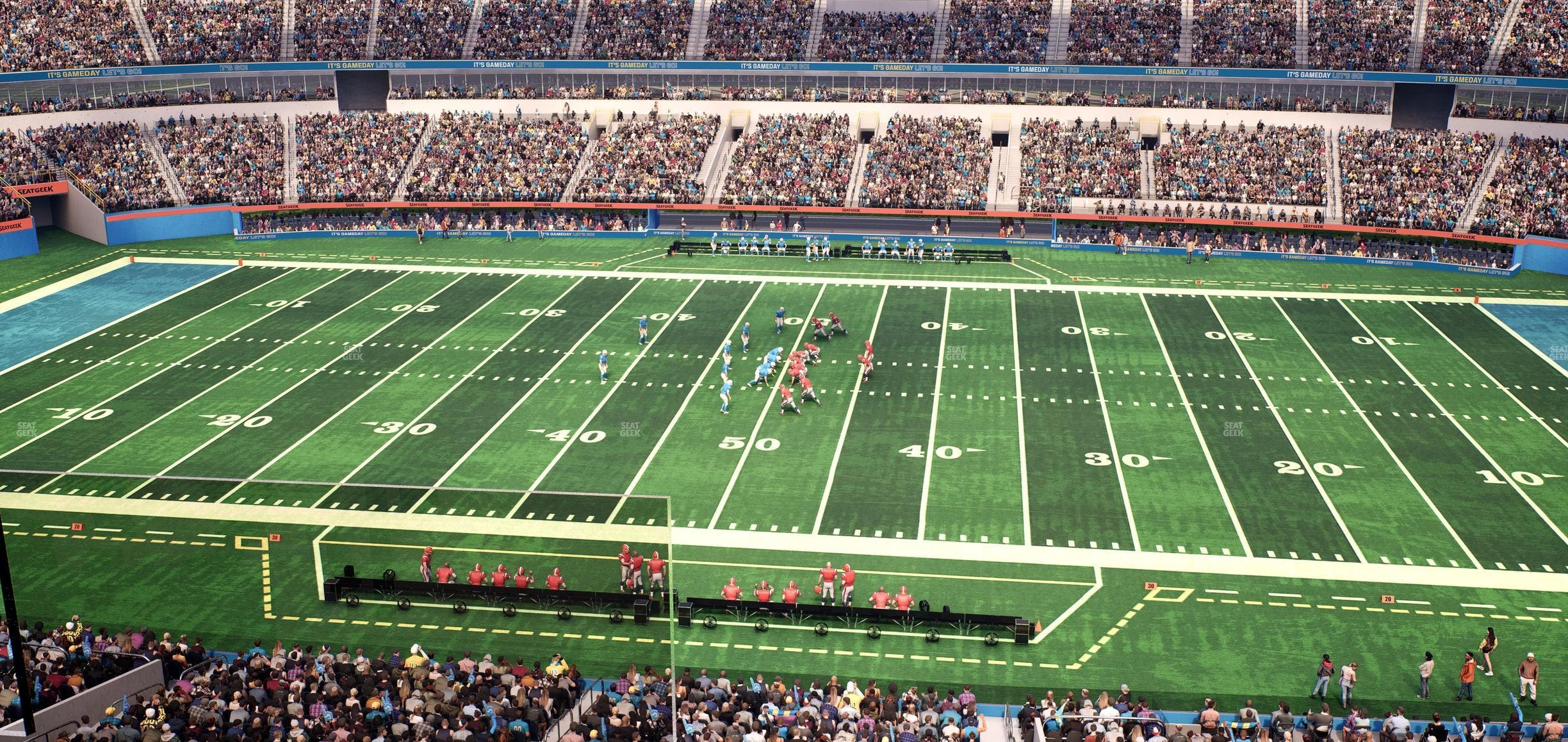 SoFi Stadium - Section Level 4 East Suite 13 Seat View