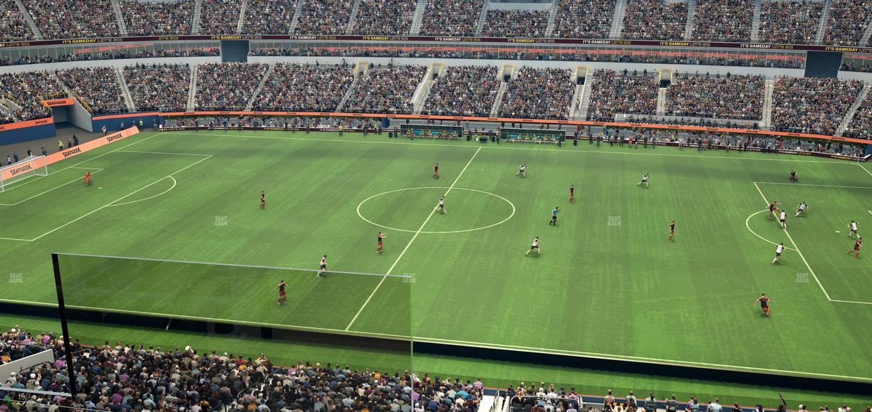 SoFi Stadium - Section Level 4 East Suite 14 Seat View