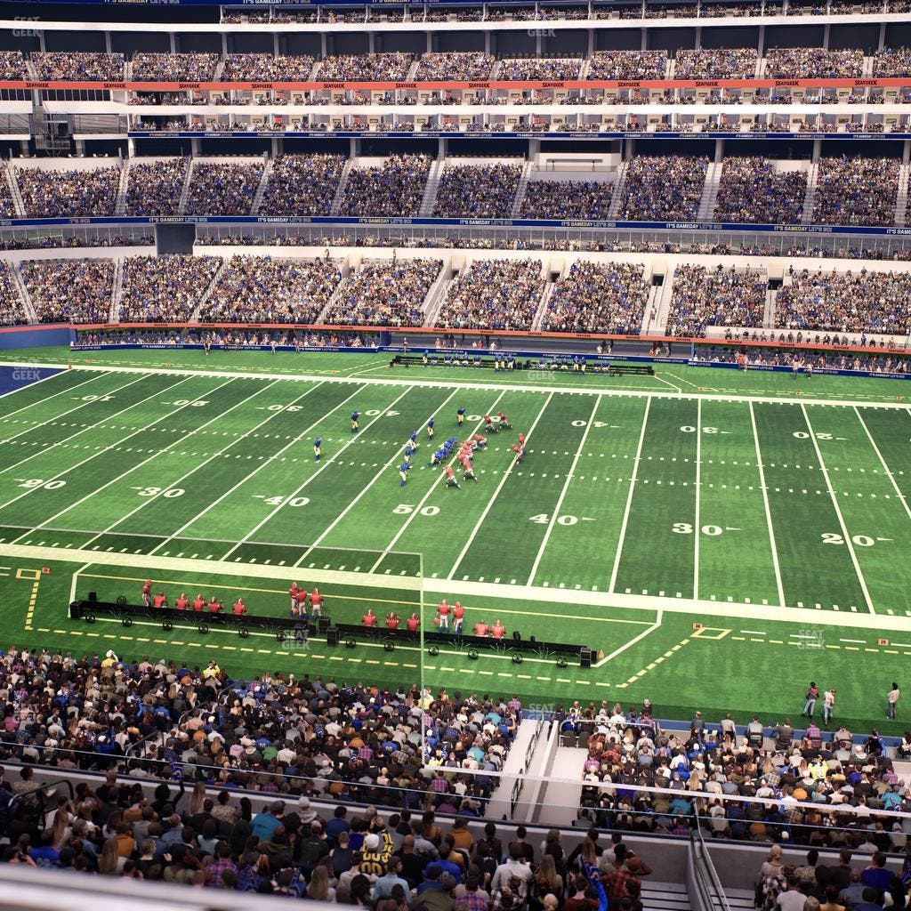 SoFi Stadium - Section Level 4 East Suite 14 Seat View