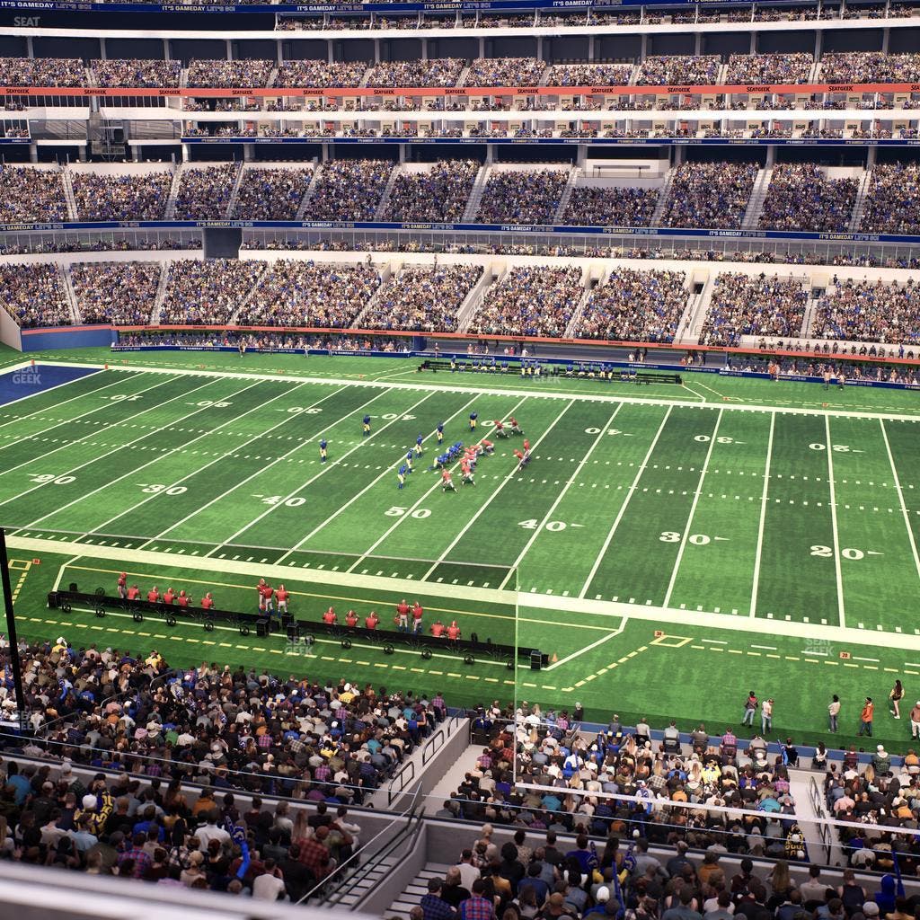 SoFi Stadium - Section Level 4 East Suite 15 Seat View
