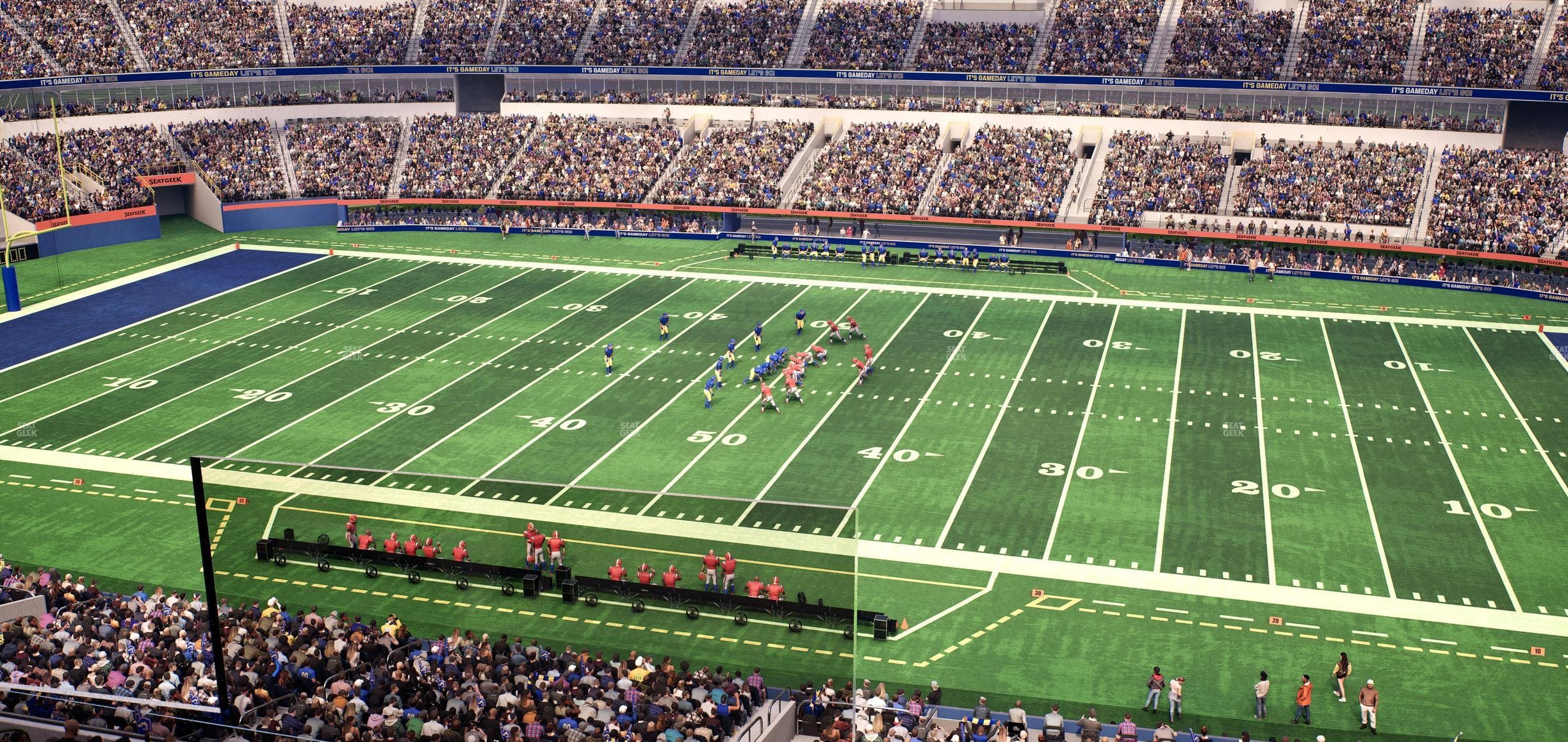 SoFi Stadium - Section Level 4 East Suite 15 Seat View