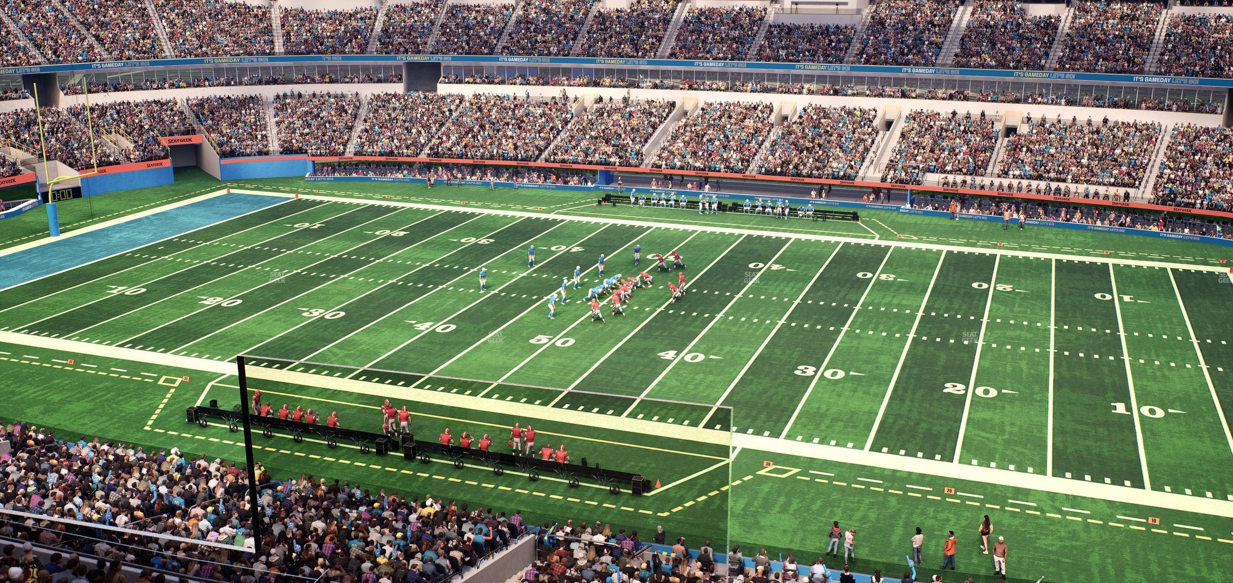 SoFi Stadium - Section Level 4 East Suite 16 Seat View