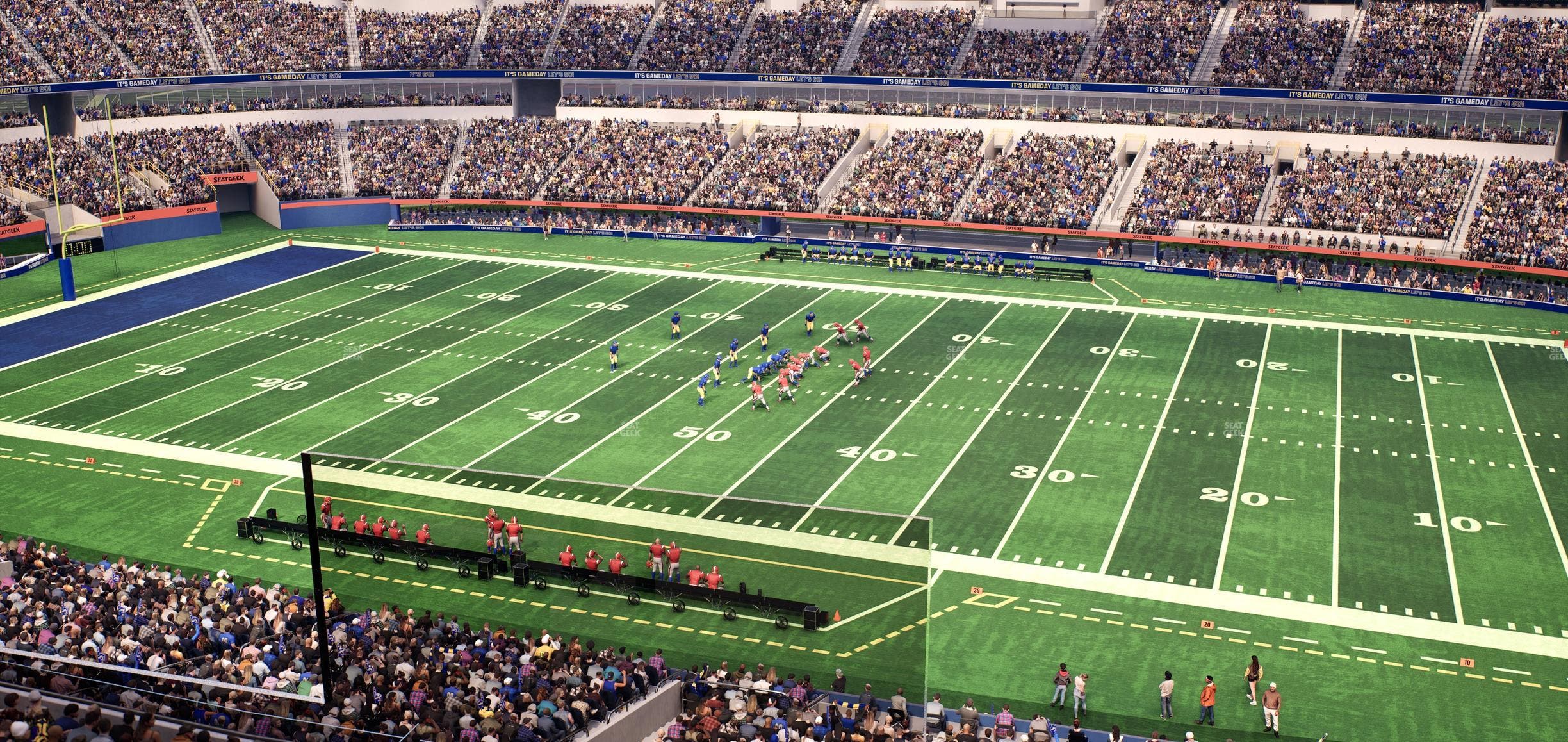SoFi Stadium - Section Level 4 East Suite 16 Seat View