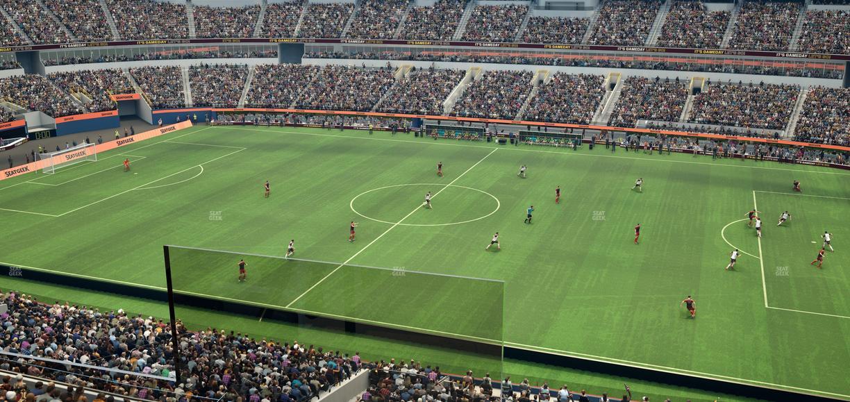 SoFi Stadium - Section Level 4 East Suite 16 Seat View