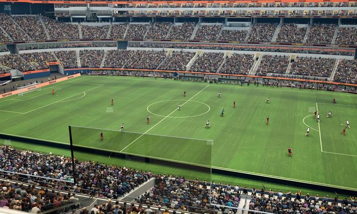 SoFi Stadium - Section Level 4 East Suite 16 Seat View