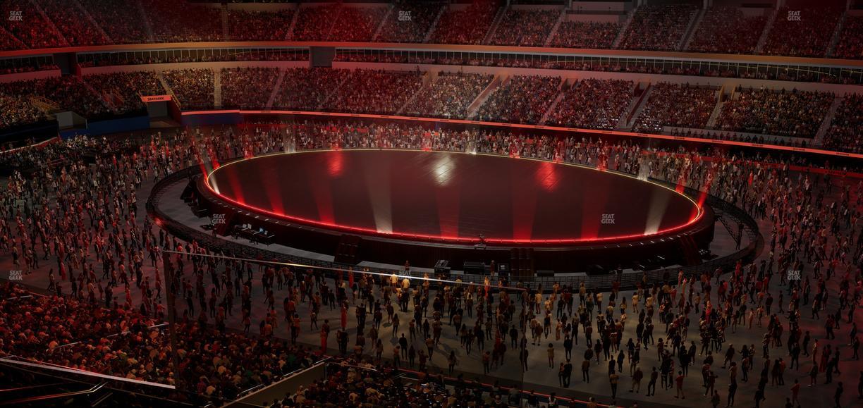 SoFi Stadium - Section Level 4 East Suite 17 Seat View