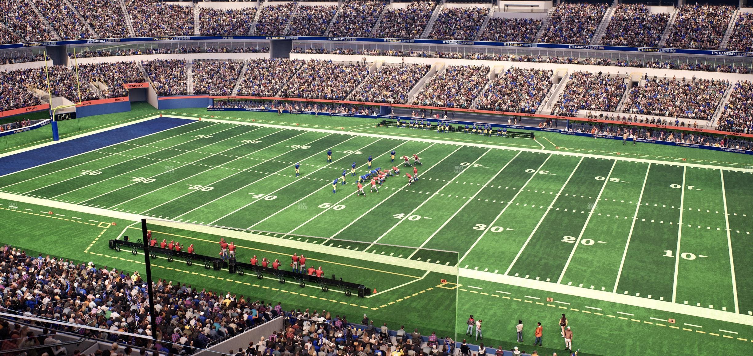 SoFi Stadium - Section Level 4 East Suite 17 Seat View