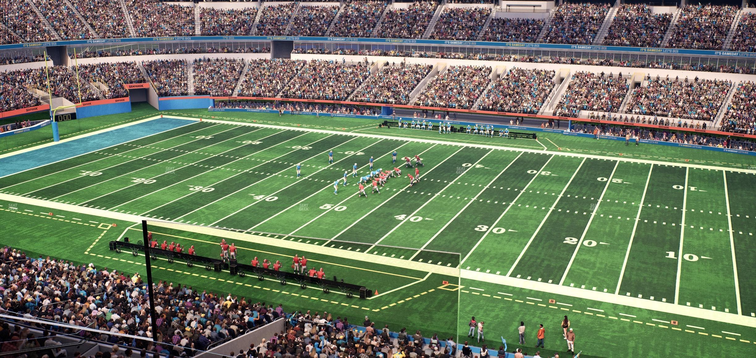 SoFi Stadium - Section Level 4 East Suite 17 Seat View