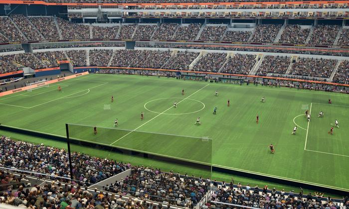 SoFi Stadium - Section Level 4 East Suite 17 Seat View