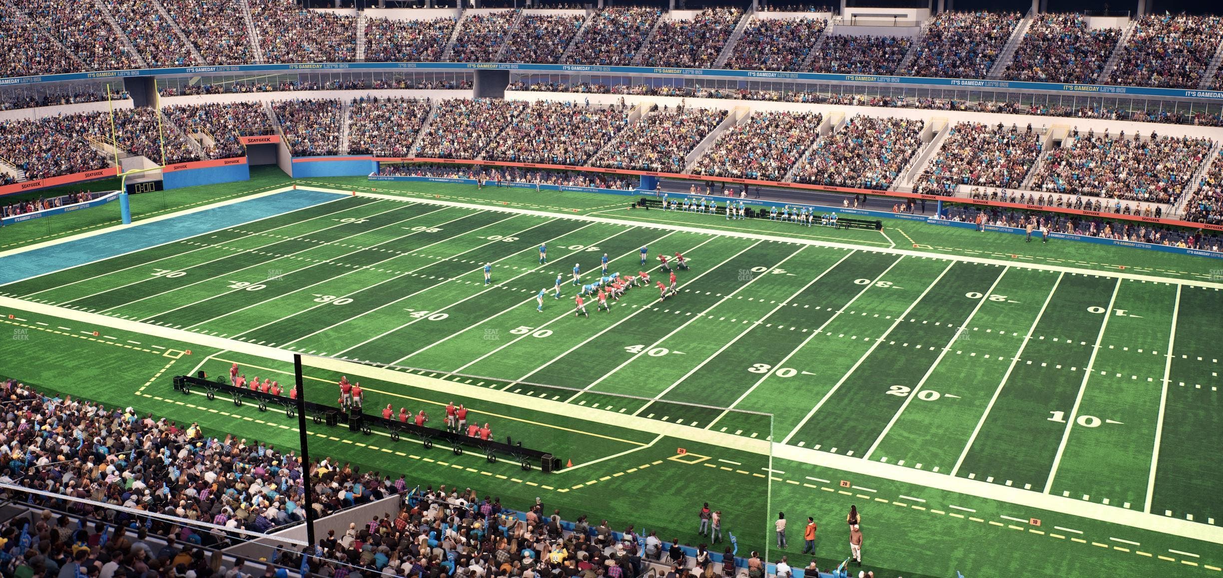 SoFi Stadium - Section Level 4 East Suite 18 Seat View