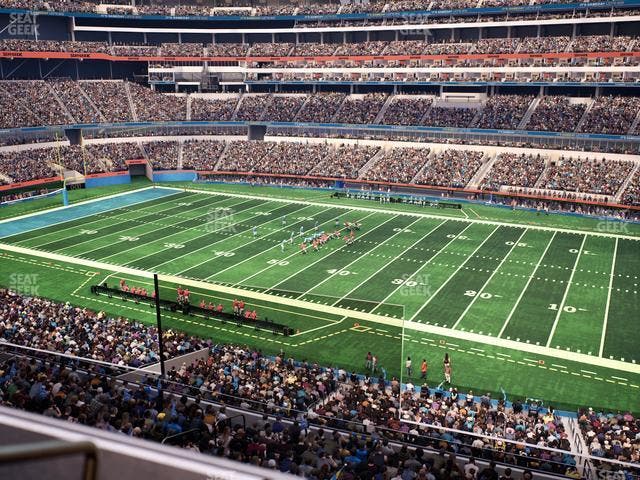 SoFi Stadium - Section Level 4 East Suite 18 Seat View