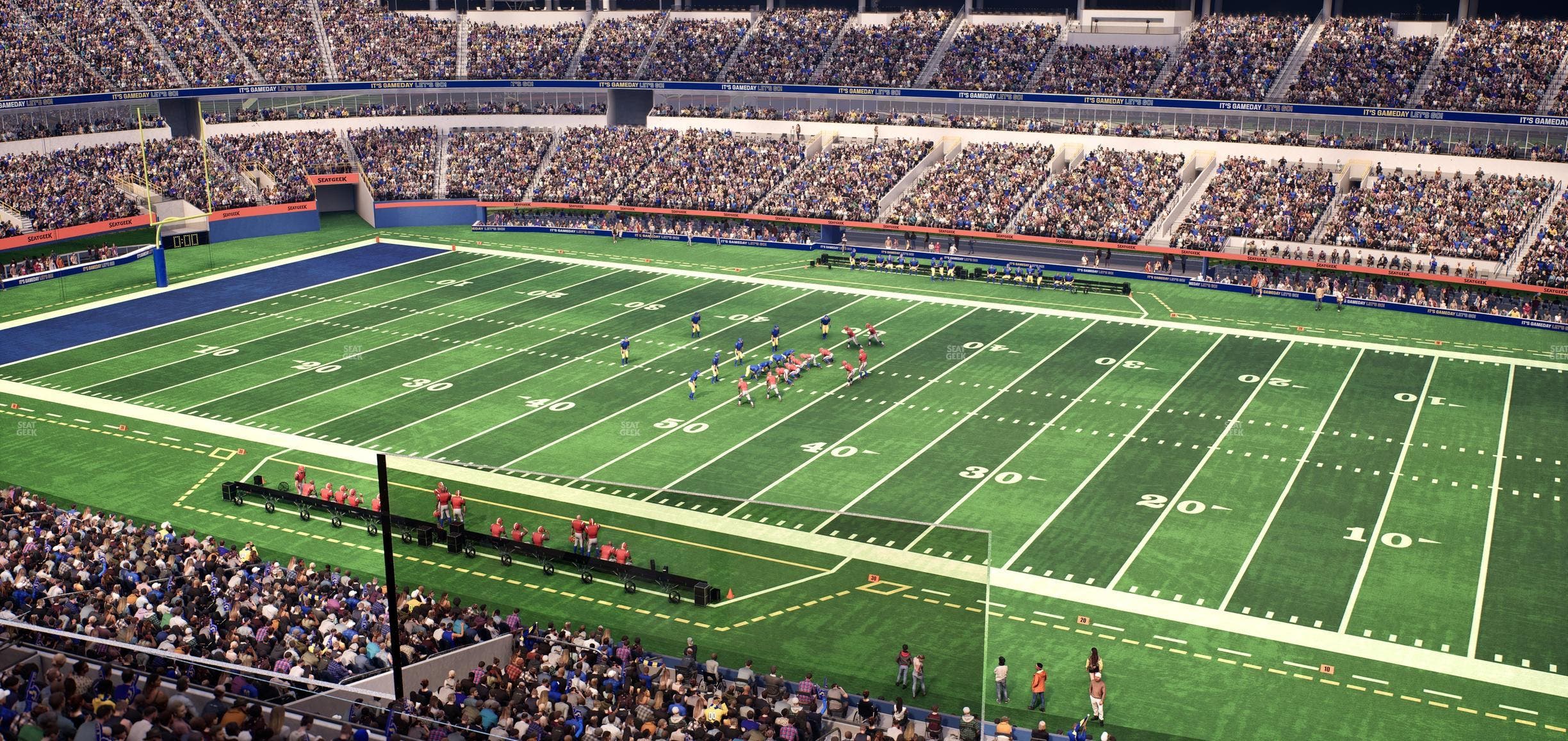 SoFi Stadium - Section Level 4 East Suite 18 Seat View