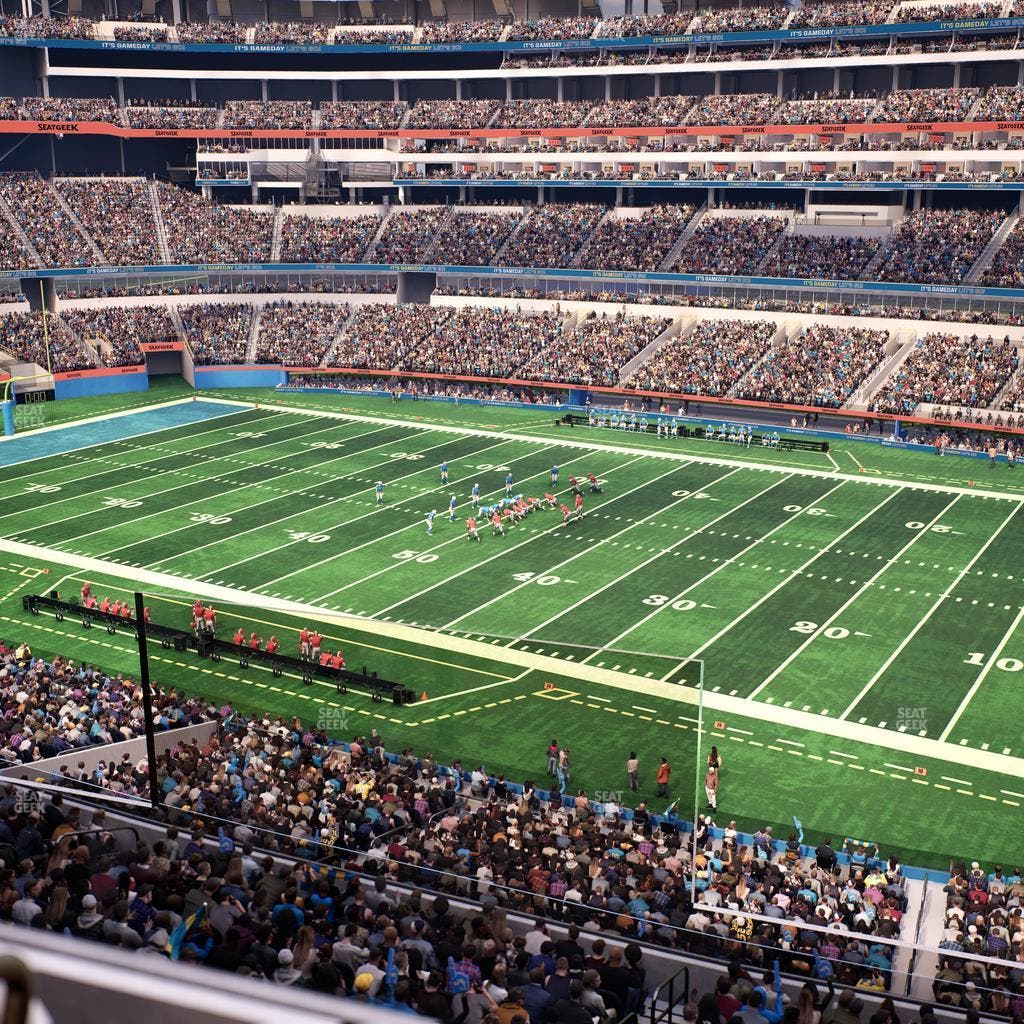 SoFi Stadium - Section Level 4 East Suite 19 Seat View