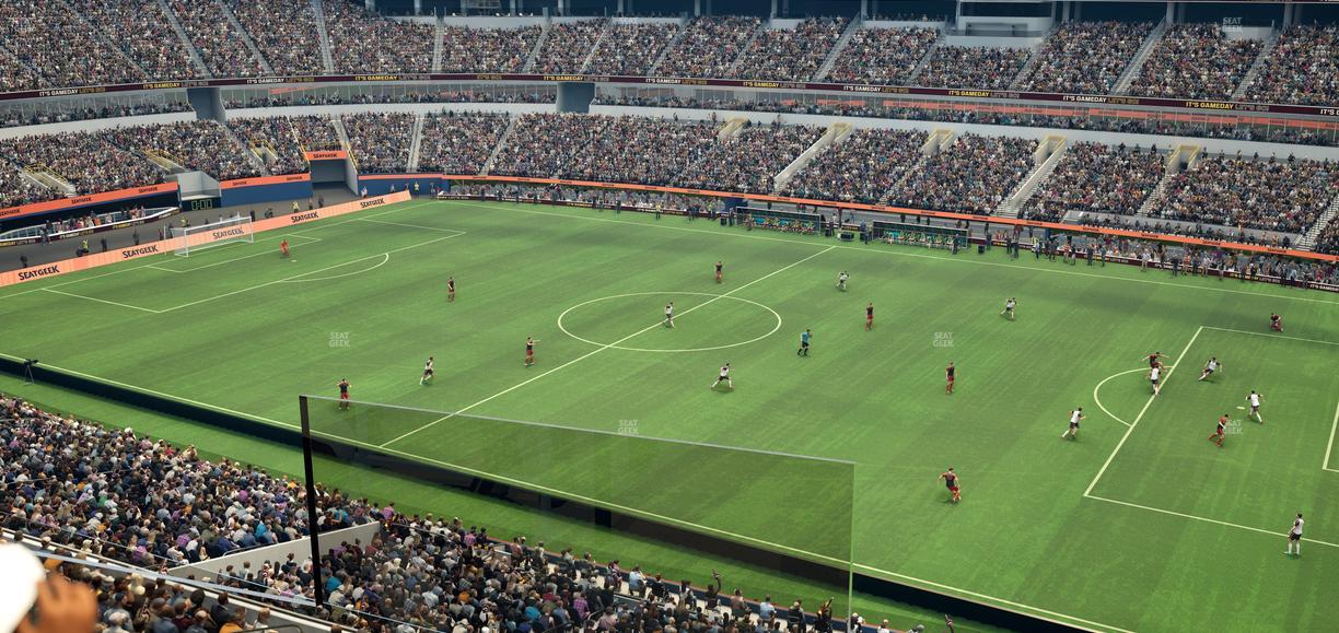 SoFi Stadium - Section Level 4 East Suite 19 Seat View