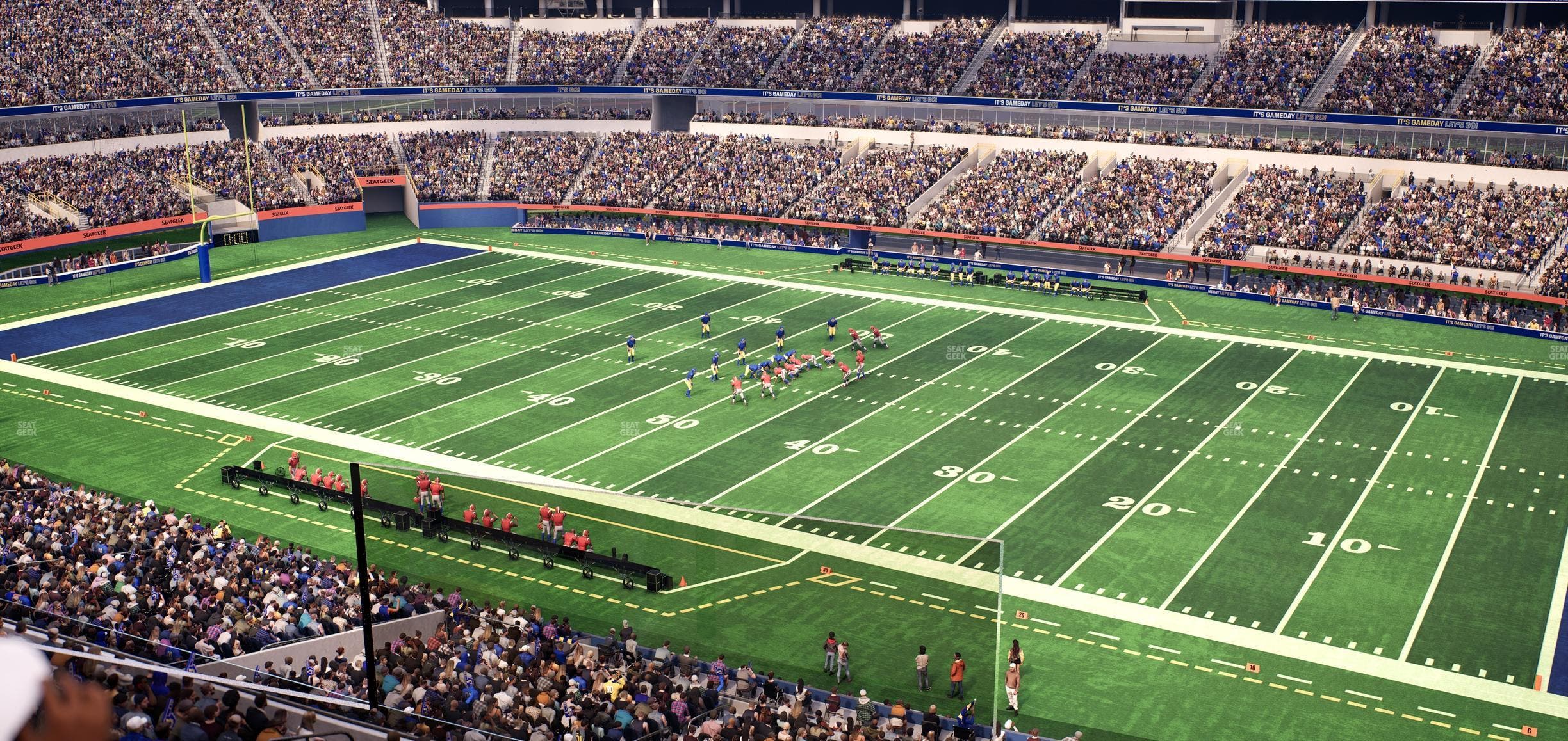 SoFi Stadium - Section Level 4 East Suite 19 Seat View