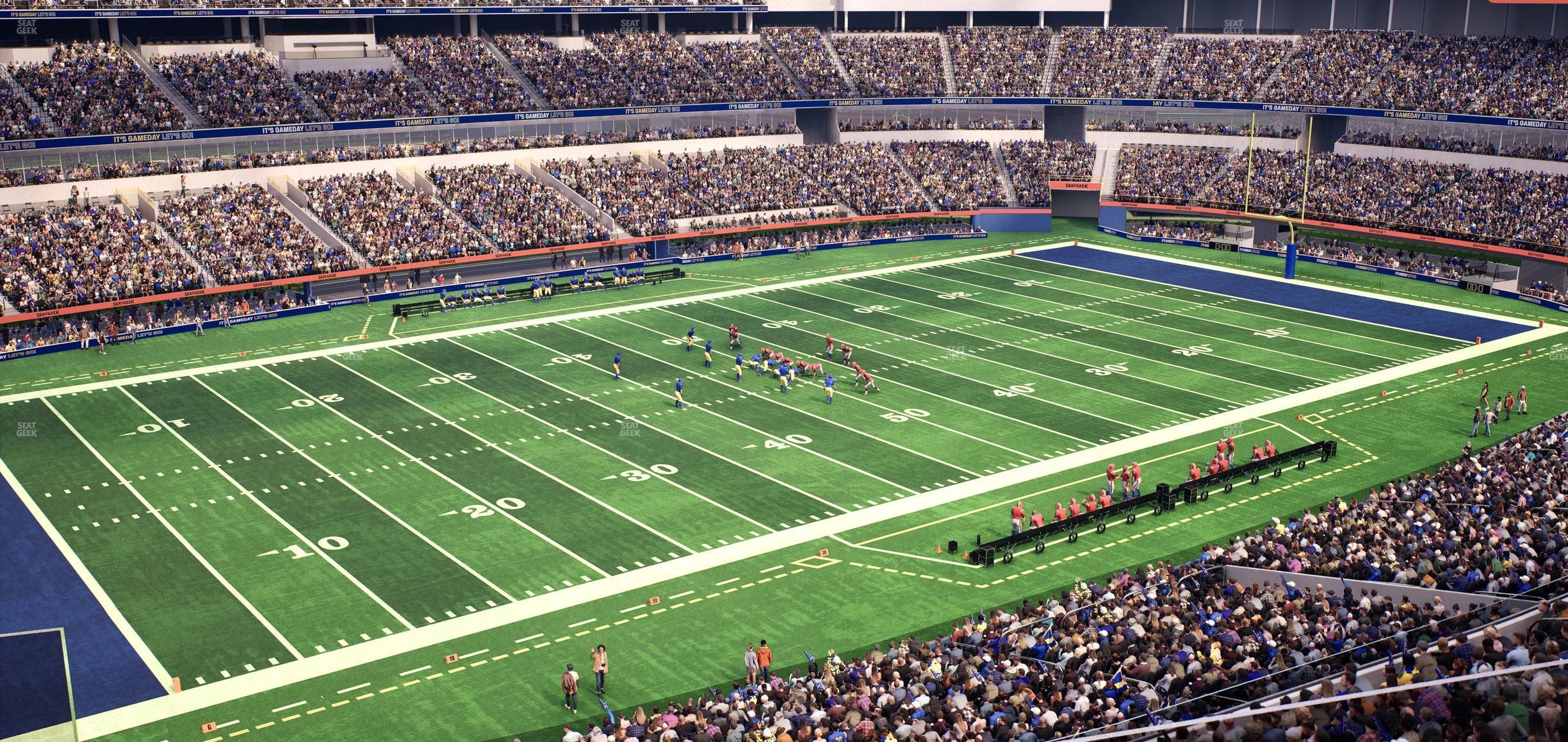 SoFi Stadium - Section Level 4 East Suite 2 Seat View