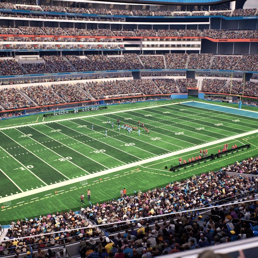SoFi Stadium - Section Level 4 East Suite 2 Seat View