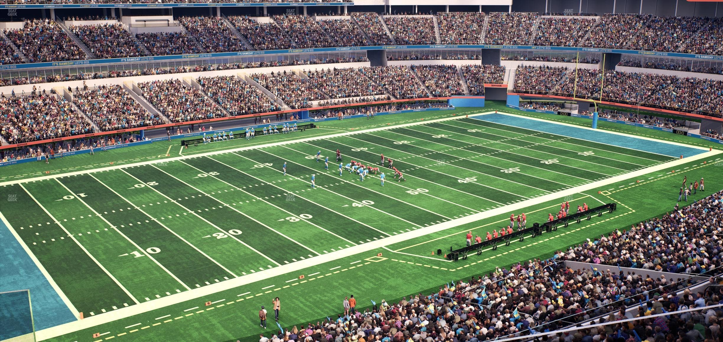 SoFi Stadium - Section Level 4 East Suite 2 Seat View