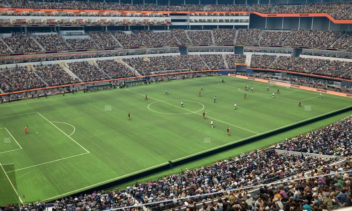 SoFi Stadium - Section Level 4 East Suite 2 Seat View