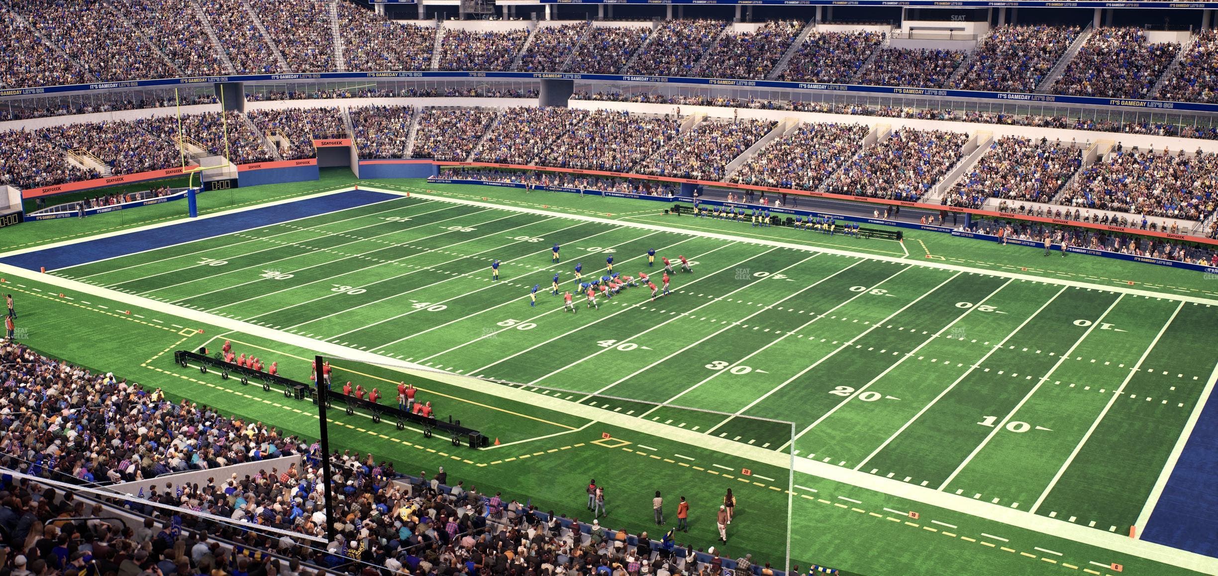 SoFi Stadium - Section Level 4 East Suite 20 Seat View