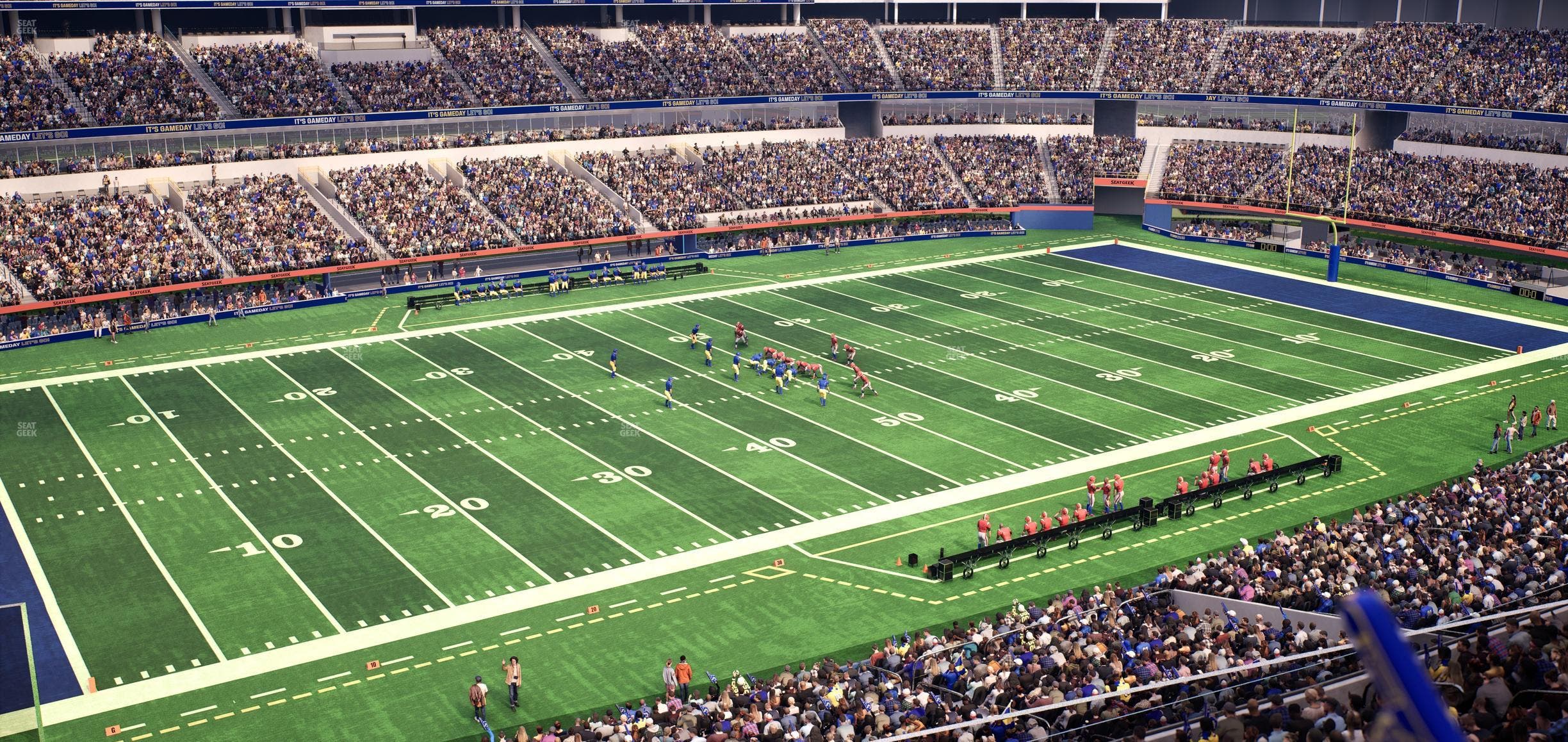 SoFi Stadium - Section Level 4 East Suite 3 Seat View