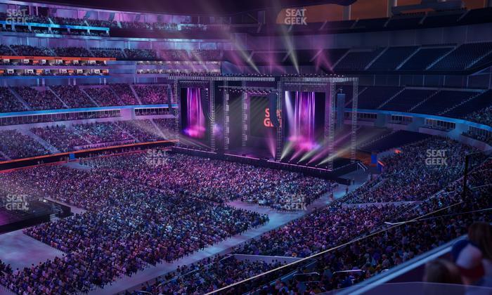 SoFi Stadium - Section Level 4 East Suite 3 Seat View