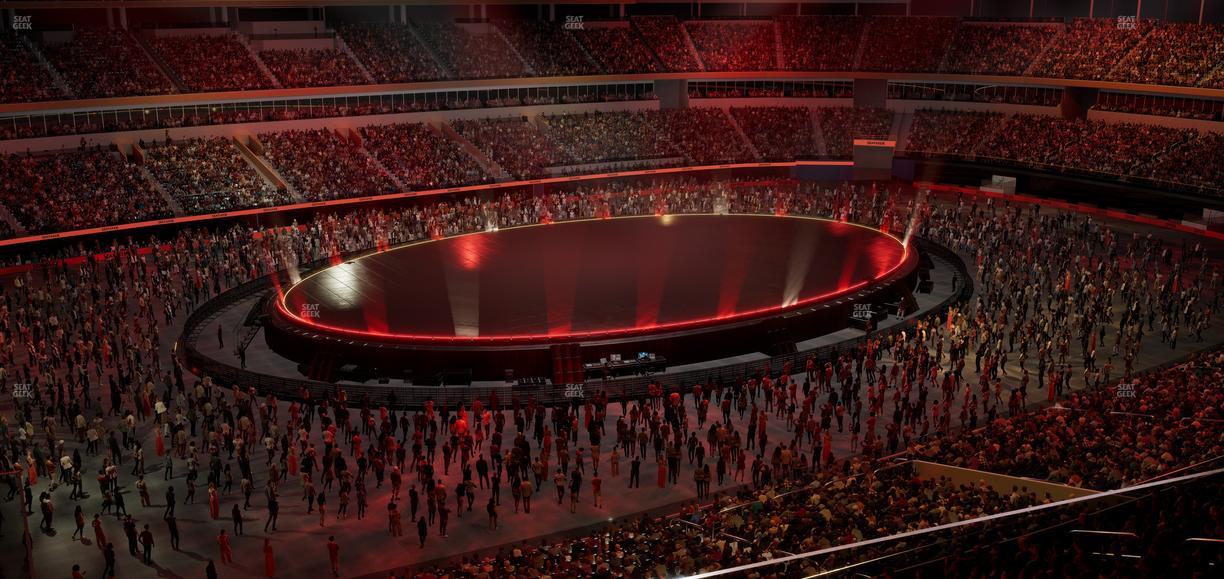 SoFi Stadium - Section Level 4 East Suite 3 Seat View