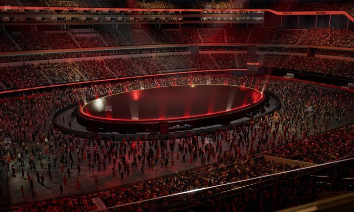 SoFi Stadium - Section Level 4 East Suite 3 Seat View