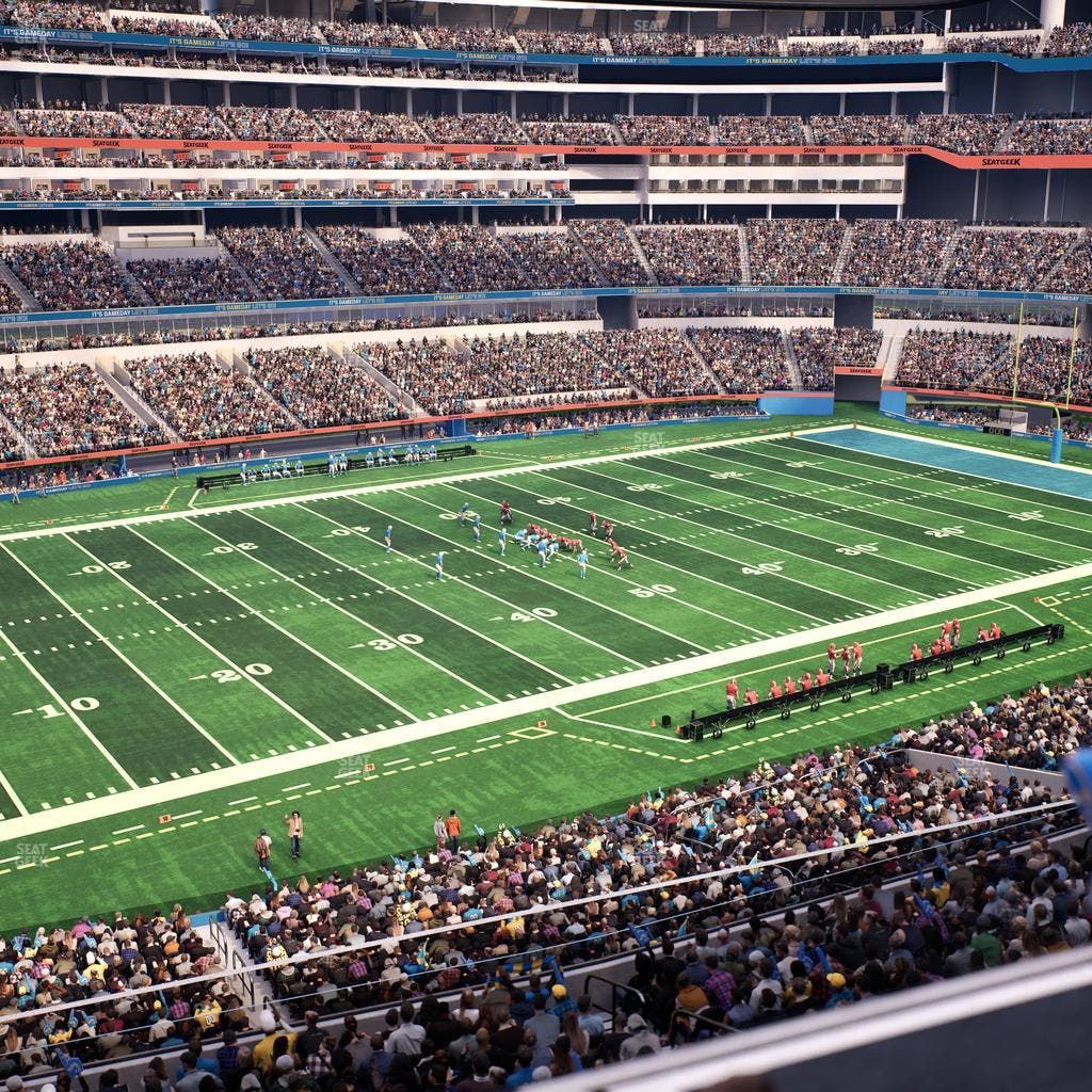SoFi Stadium - Section Level 4 East Suite 3 Seat View