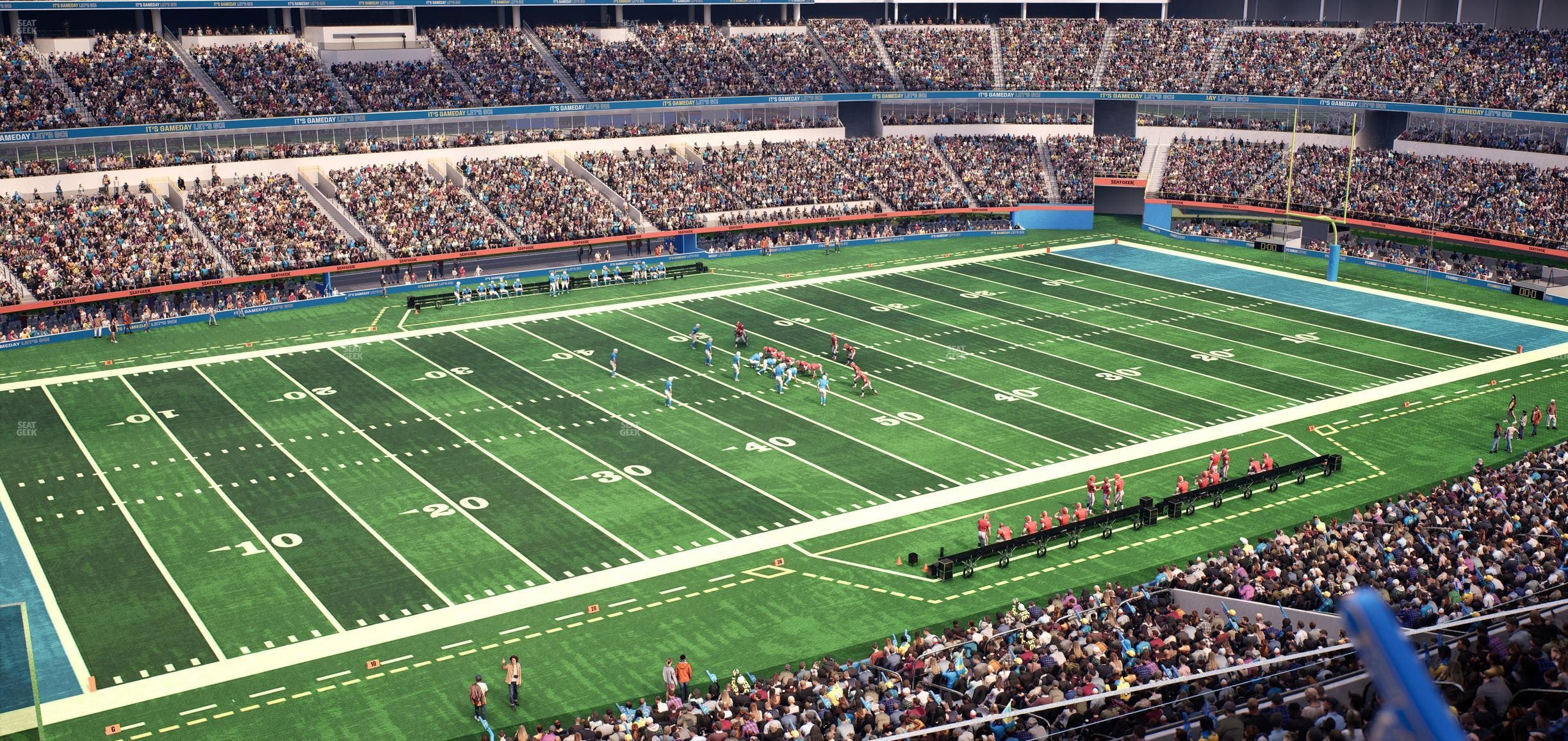 SoFi Stadium - Section Level 4 East Suite 3 Seat View