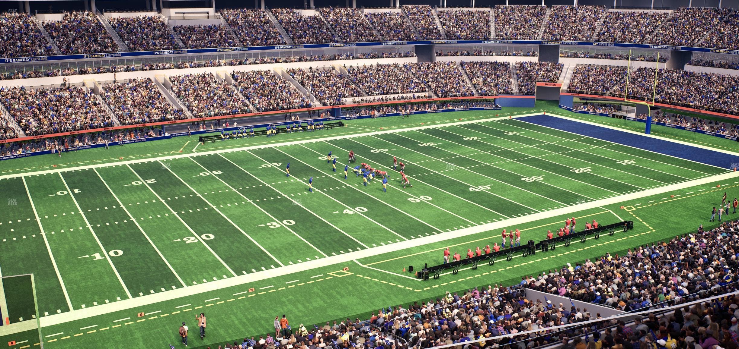 SoFi Stadium - Section Level 4 East Suite 4 Seat View