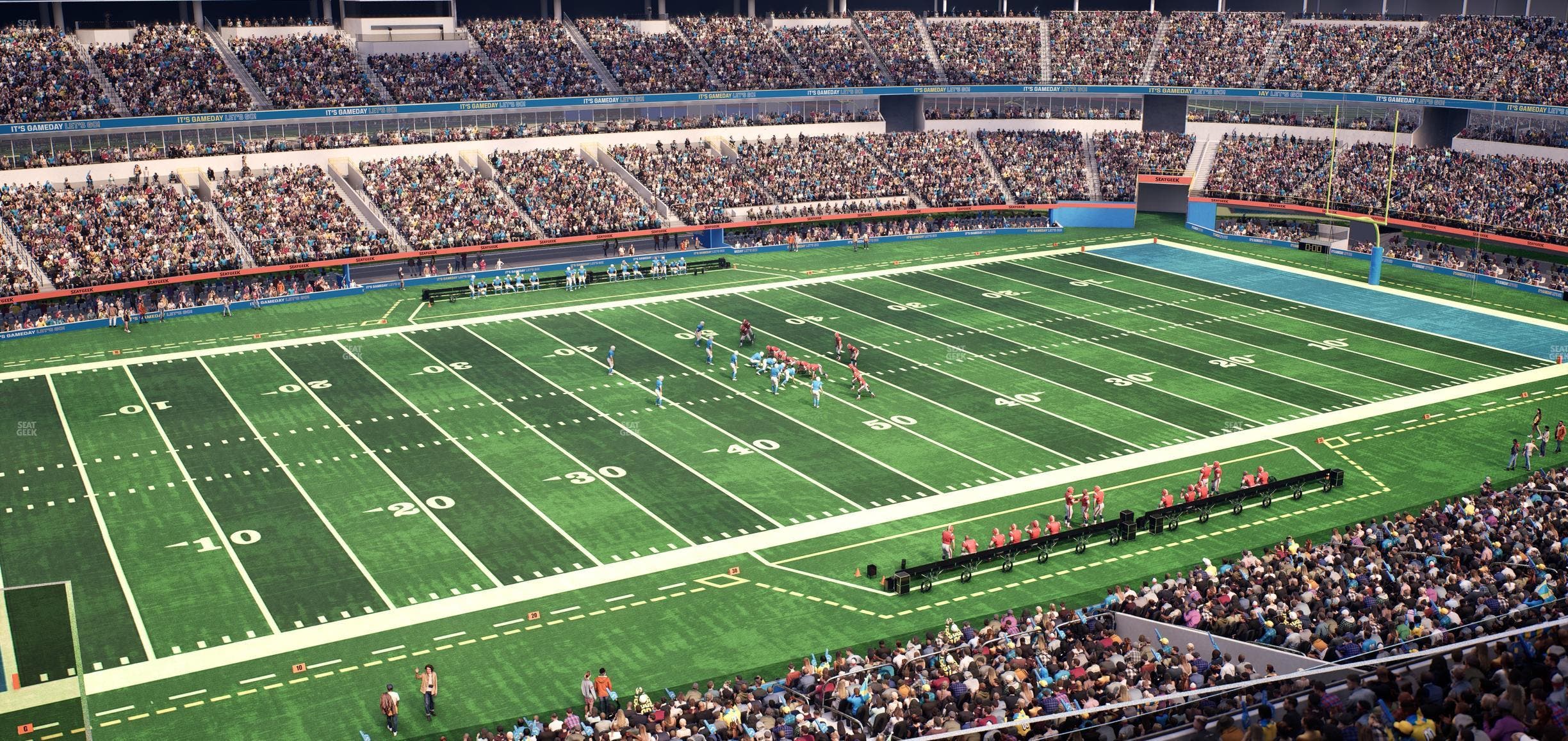 SoFi Stadium - Section Level 4 East Suite 4 Seat View