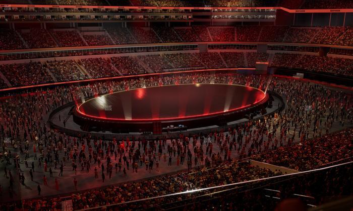 SoFi Stadium - Section Level 4 East Suite 4 Seat View