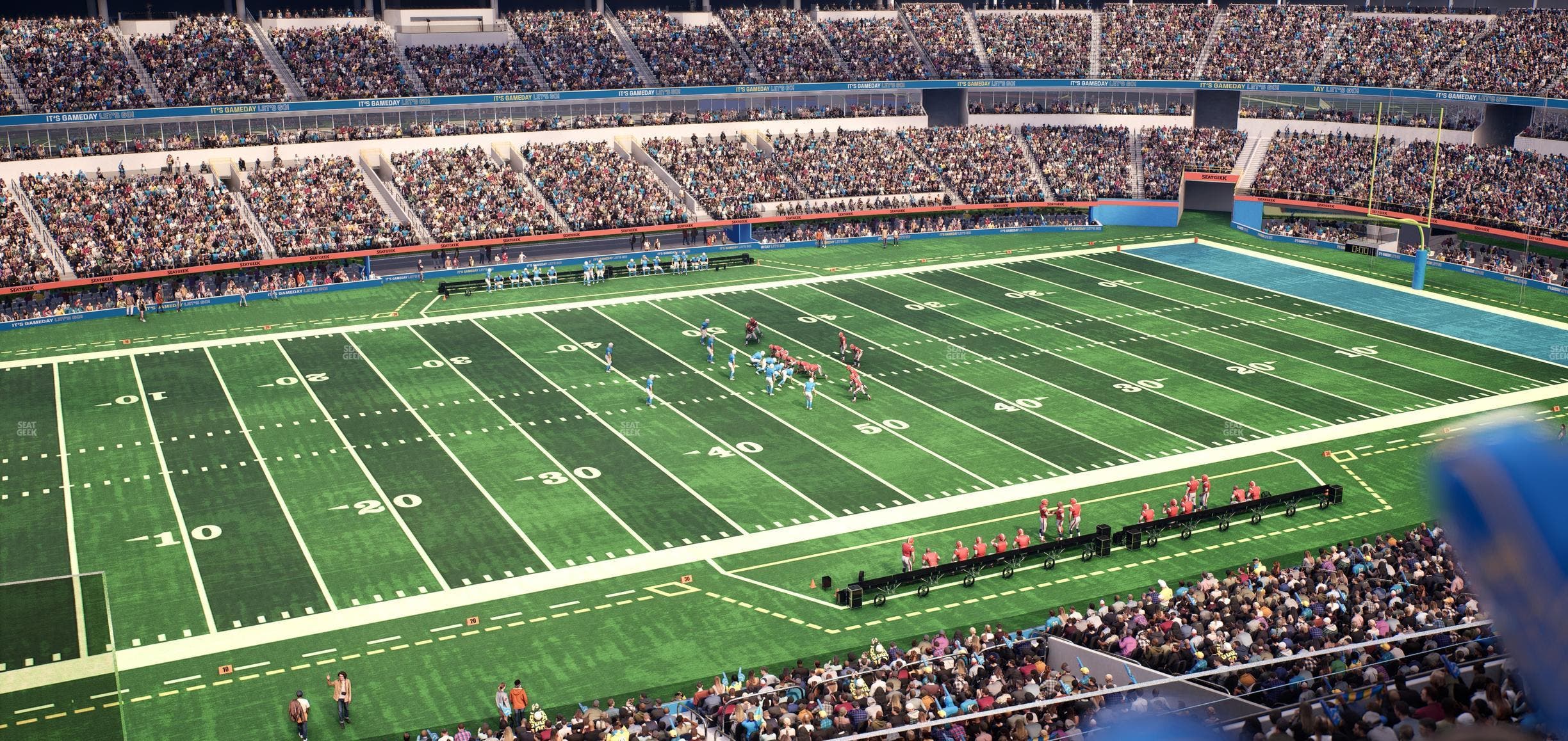 SoFi Stadium - Section Level 4 East Suite 5 Seat View