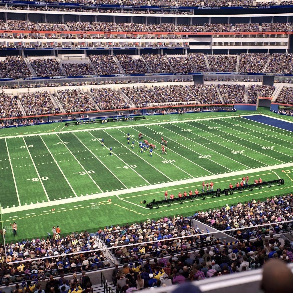 SoFi Stadium - Section Level 4 East Suite 6 Seat View