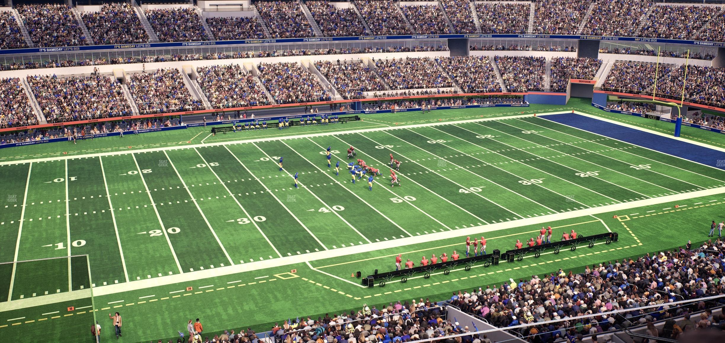 SoFi Stadium - Section Level 4 East Suite 6 Seat View