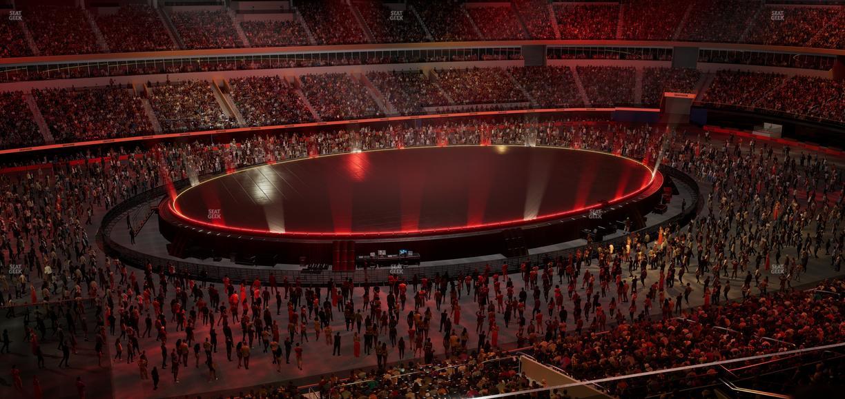 SoFi Stadium - Section Level 4 East Suite 6 Seat View