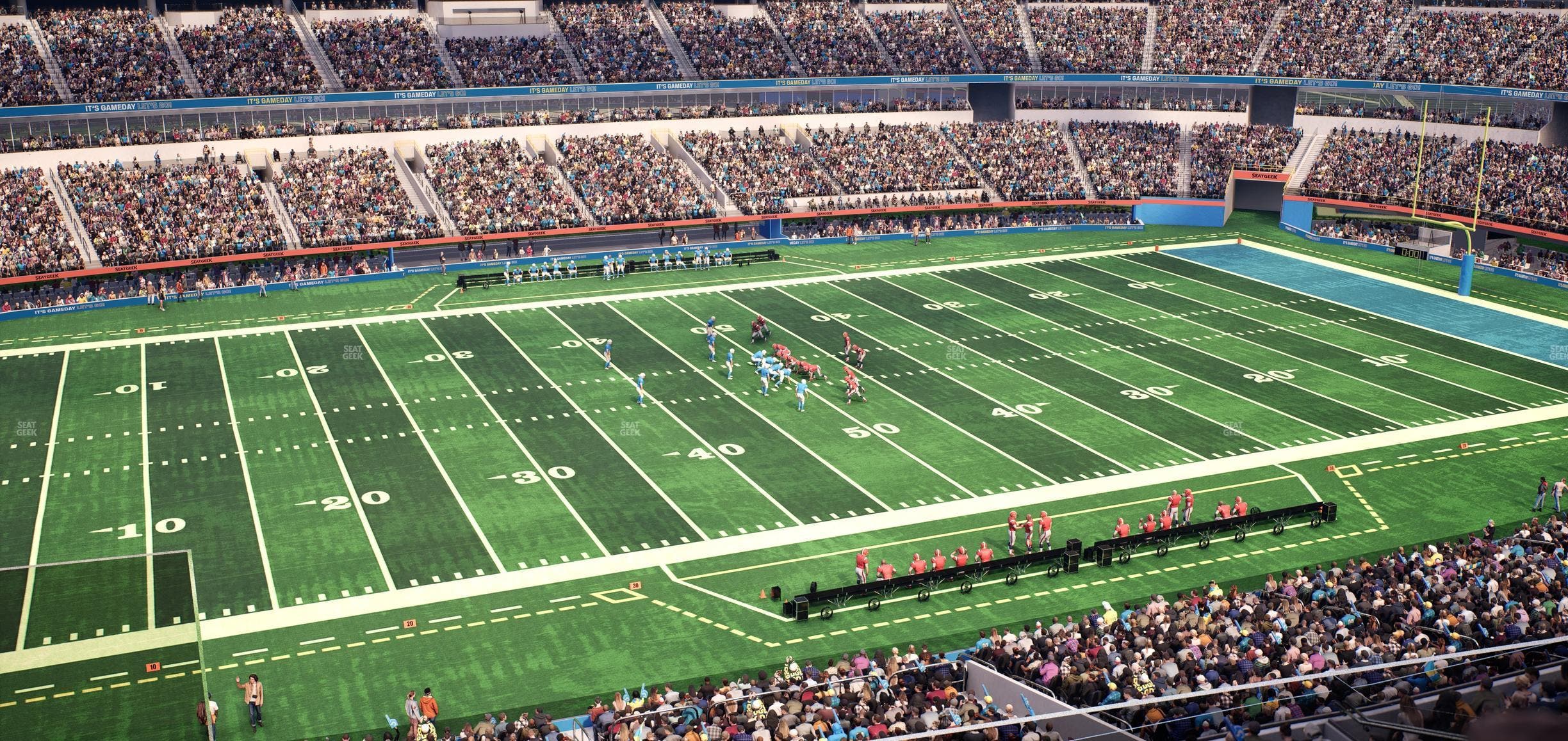 SoFi Stadium - Section Level 4 East Suite 6 Seat View