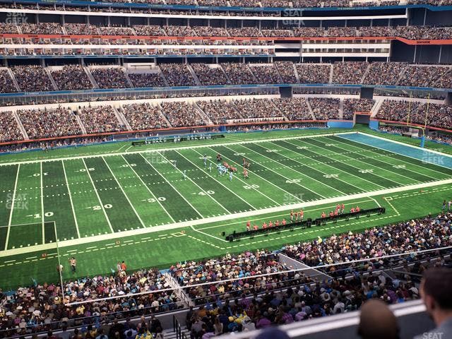 SoFi Stadium - Section Level 4 East Suite 6 Seat View