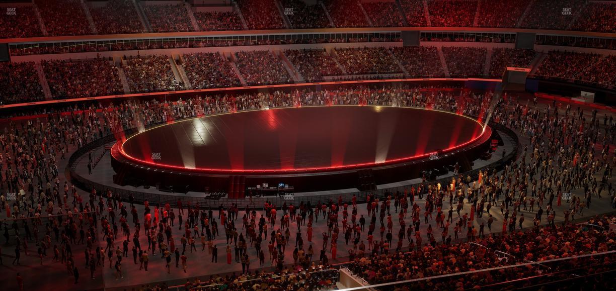 SoFi Stadium - Section Level 4 East Suite 7 Seat View